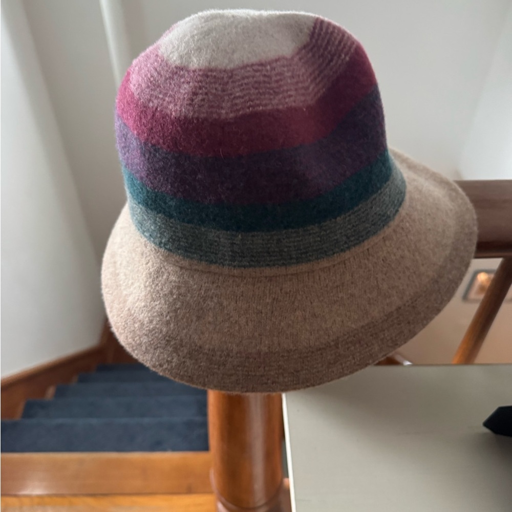 Pendleton Multicolor Wool Hat With Stripes - image 3